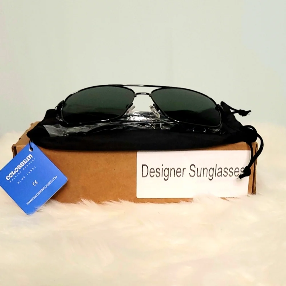 NWT - Colossein Fashion Eyewear Sunglasses Blue Label,